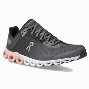 On Running Women's Cloudflow 3 - Dark Gray and Light Pink